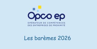 Les prises en charge de financement par l’OPCO EP sont publiées pour 2026