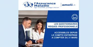Les questionnaires risques professionnels (AT/MP) bientôt accessibles depuis le compte net-entreprises.fr