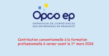 OPCO EP : contribution conventionnelle à payer avant le 1er mars 2026