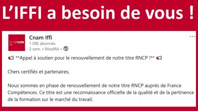 L'IFFI a besoin de vous !