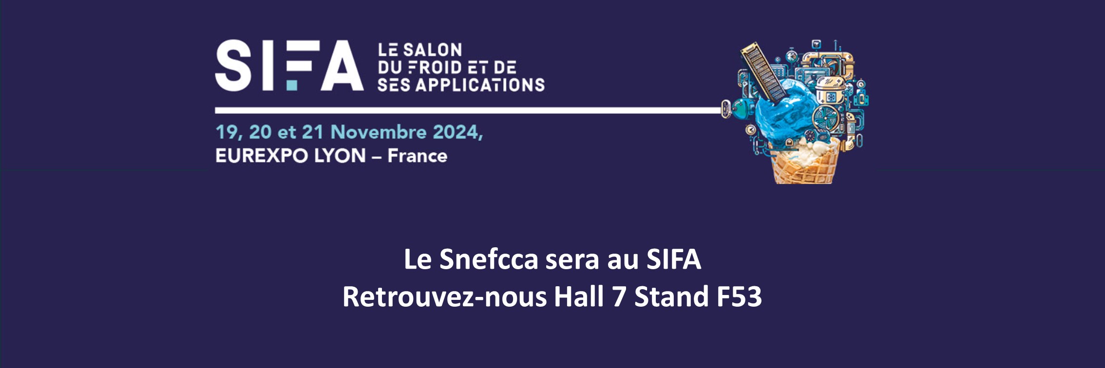 Rendez-vous au salon SIFA 2024